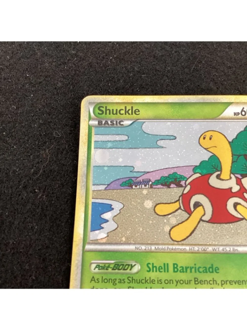 Shuckle 11/123 Heartgold & Soulsilver Pokemon TCG Card Holo Rare 2010 EX Cond